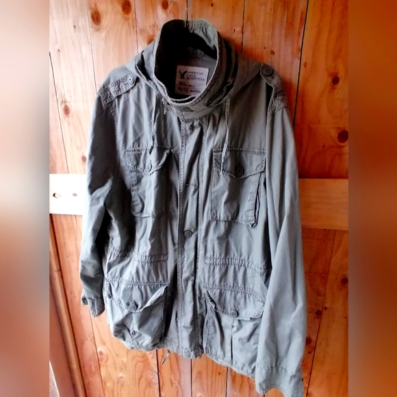 American Eagle Army Green jacket - Picture 1 of 5